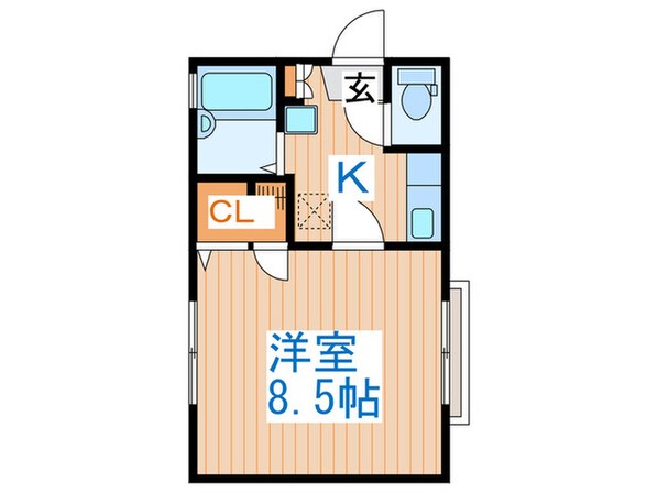 ディアス館Ⅰの物件間取画像